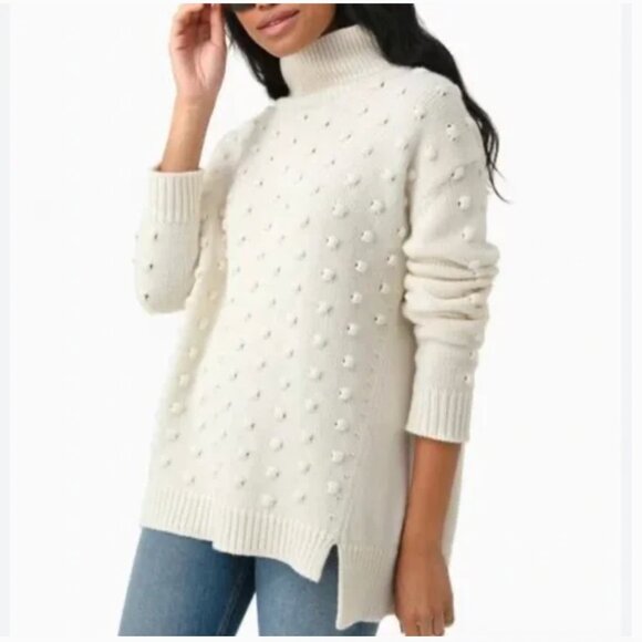 Tuckernuck Wool Cashmere Blend Alice Popcorn Knit Sweater - Picture 1 of 6